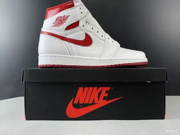 Cheap TBK Red Metallic Air (2017) Jordan 1 Retro 555088-103 0506